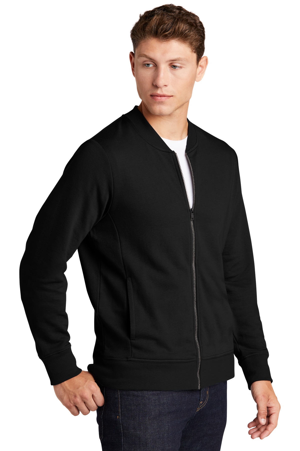 Lightweight French Terry Bomber
