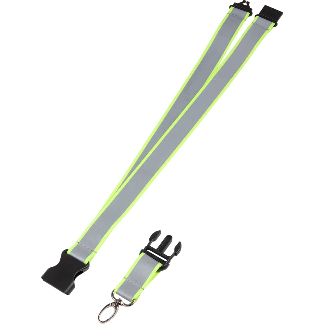 Recycled Polyester Reflective Lanyard 58
