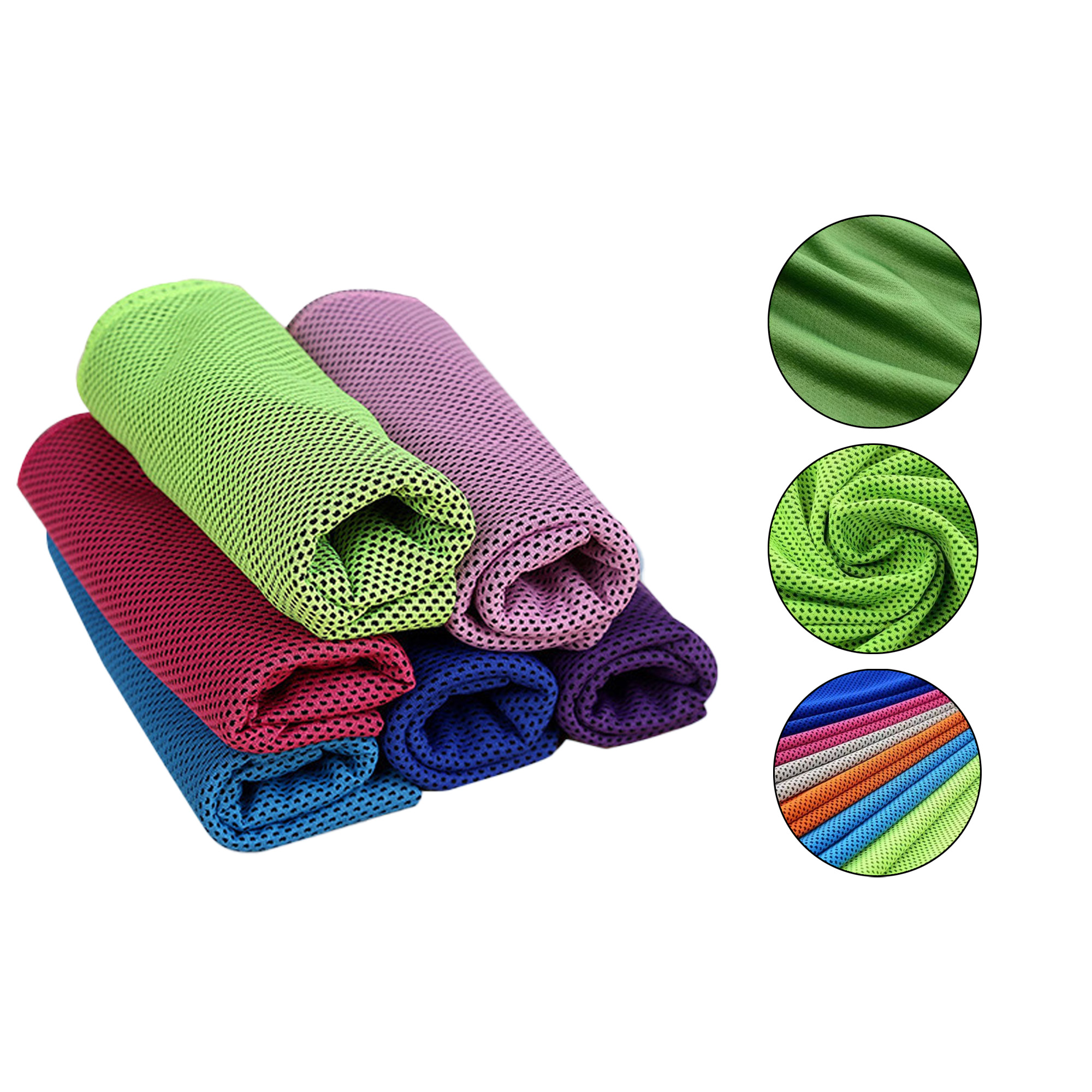 MOQ 20Pcs Microfiber Ice Cool Towel for Sports 3