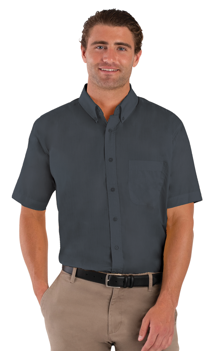 Men's Short-Sleeve Value Poplin Shirt 28