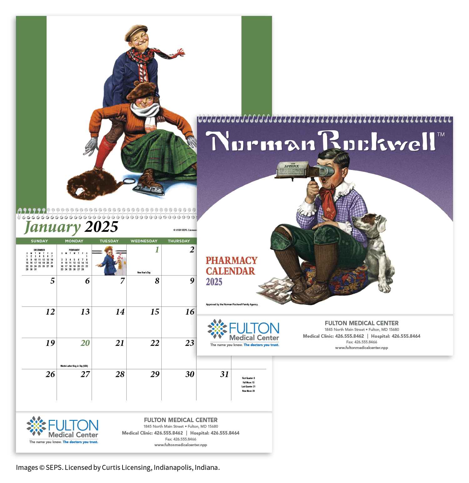 HotLine® Products Rockwell Pharmacy Special Markets Calendar 10