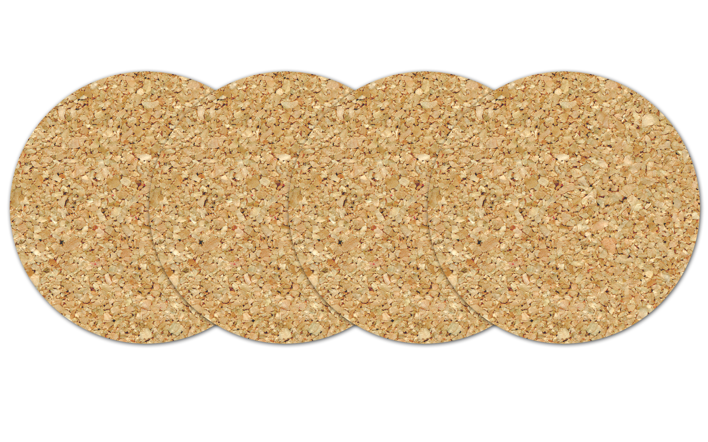 Circle Cork Coaster (Set of 4) 3