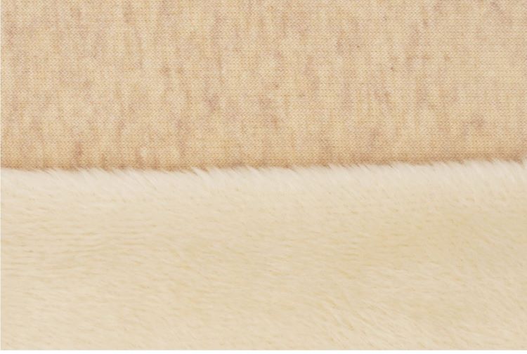 Kimono Collar Jersey Bathrobe - Ecru 3