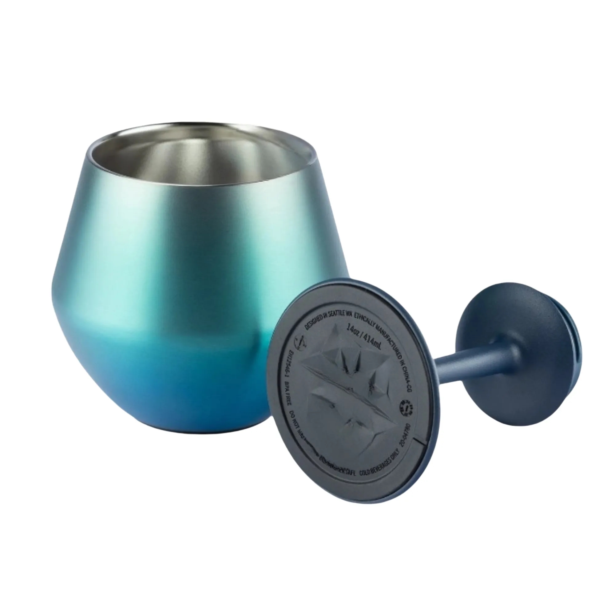 14oz 304 Stainless Steel Detachable Stem Cup 3