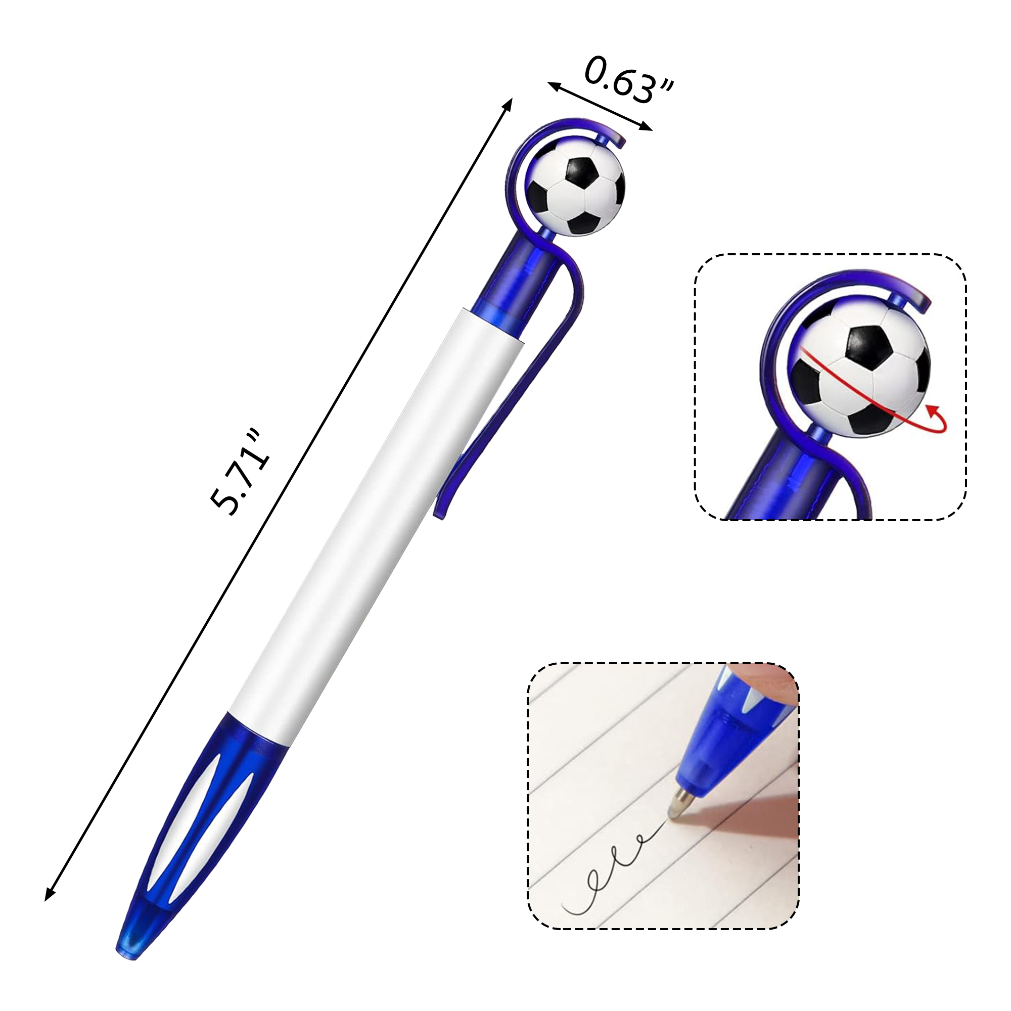 Soccer Party Favors Ballpoint Pens 2