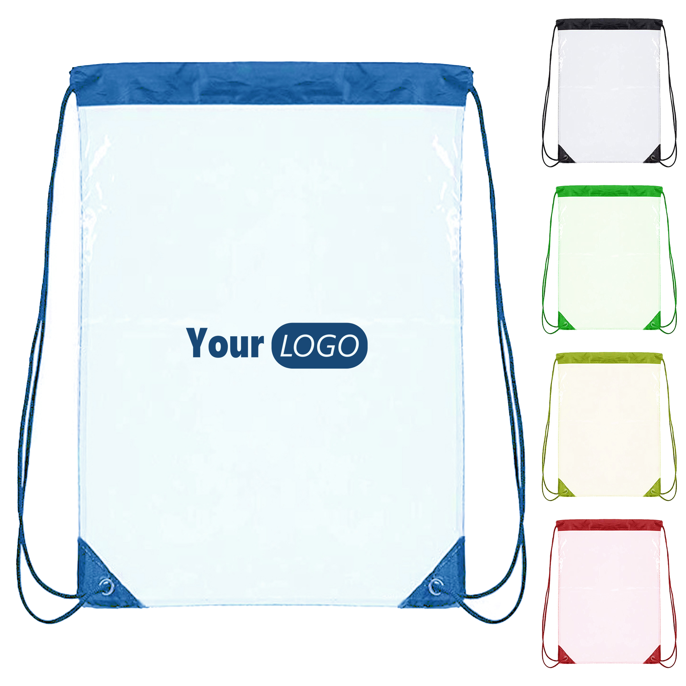 Pvc Transparent Drawstring Bag For Easy Access And Security 2