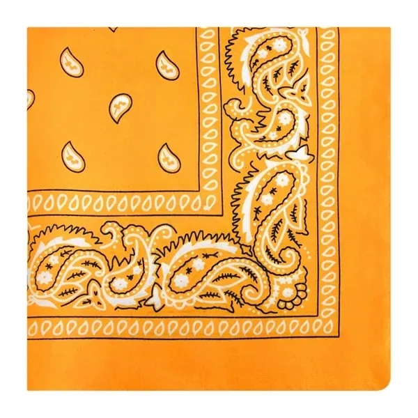 Square Sports Print Bandana Headband - Polyester Material 5