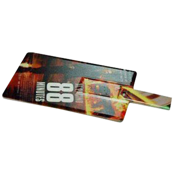 Credit Card Look Swivel USB Flash Drive 4