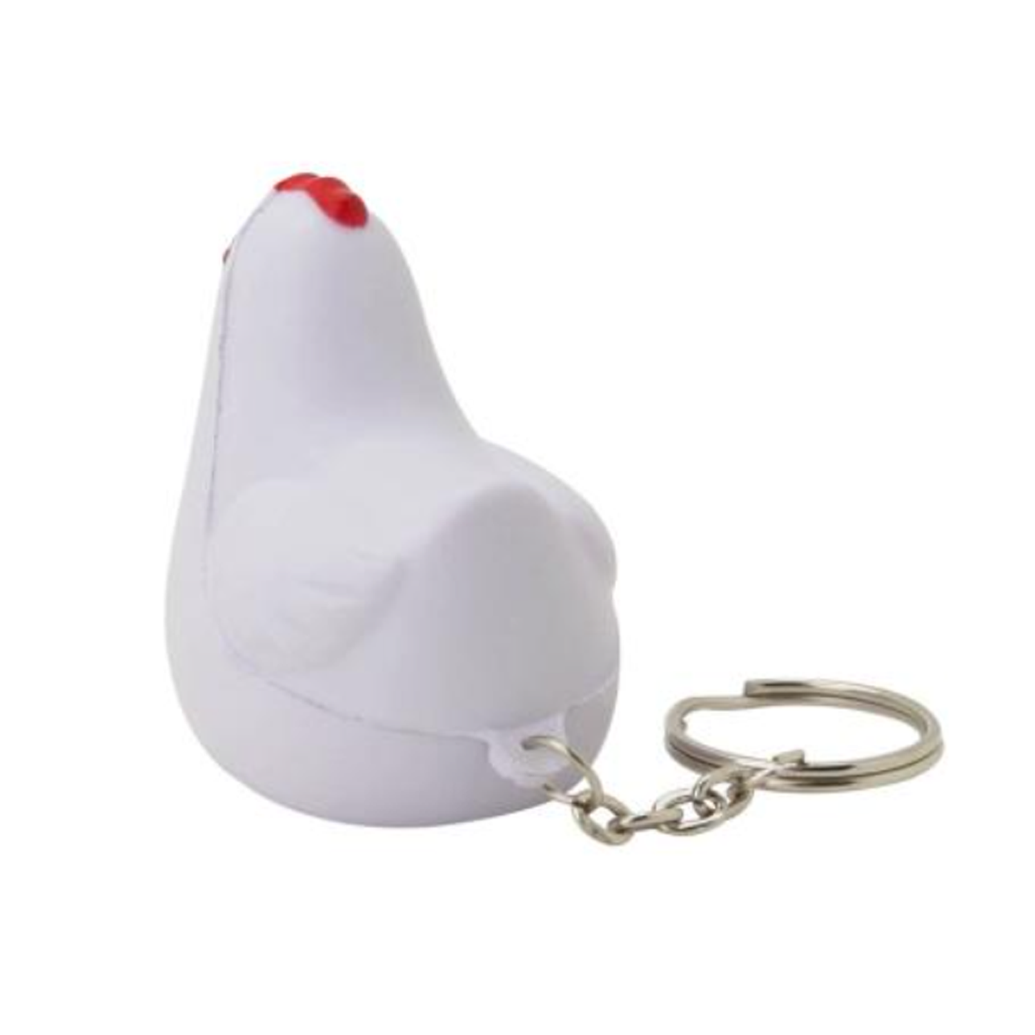 PU Hen Shape Squeeze Stress Relief Toy With Keychain 3