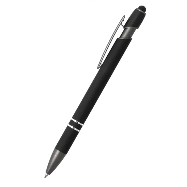 Engraved Alpha Stylus Pen with Gunmetal Trim 3