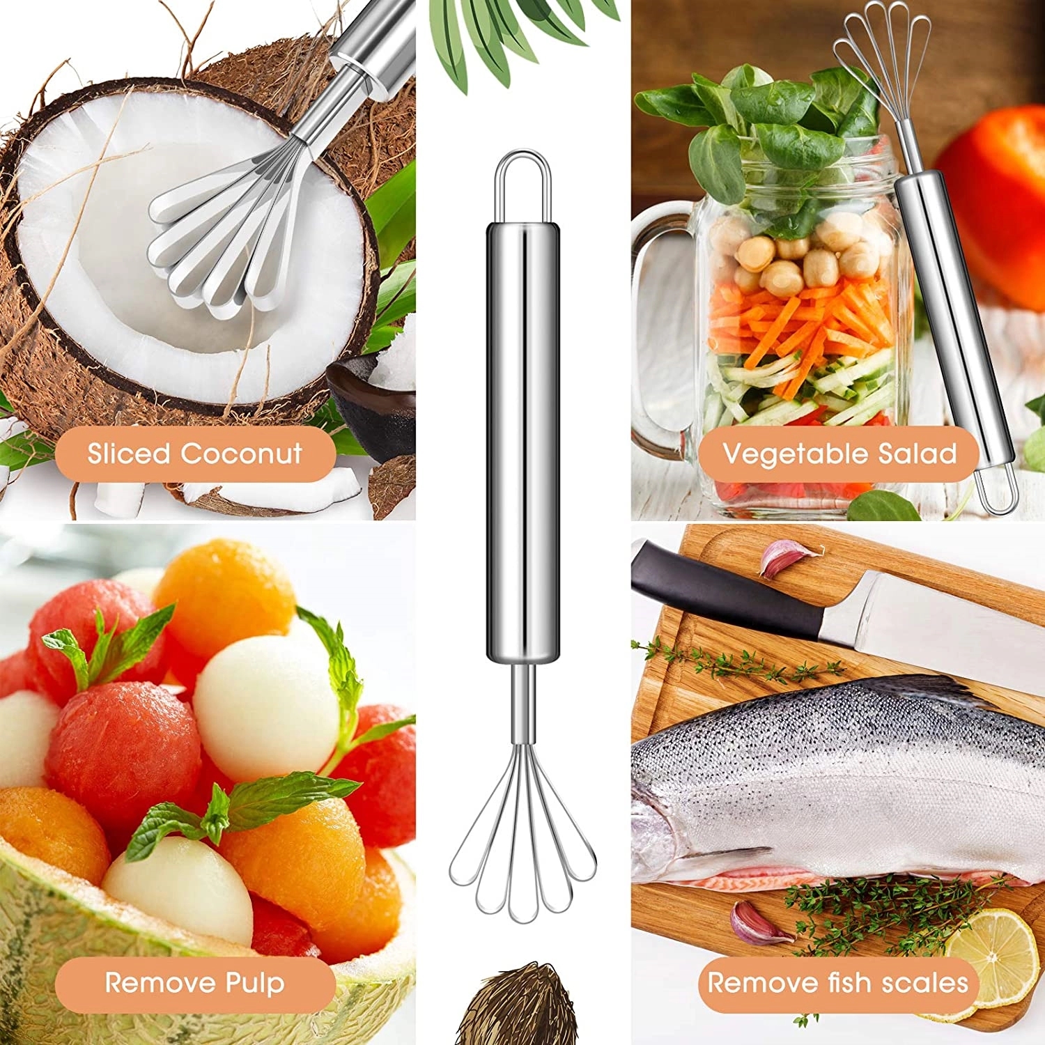Coconut Shaver Meat Grater Slicer Vegetable Peeler 2