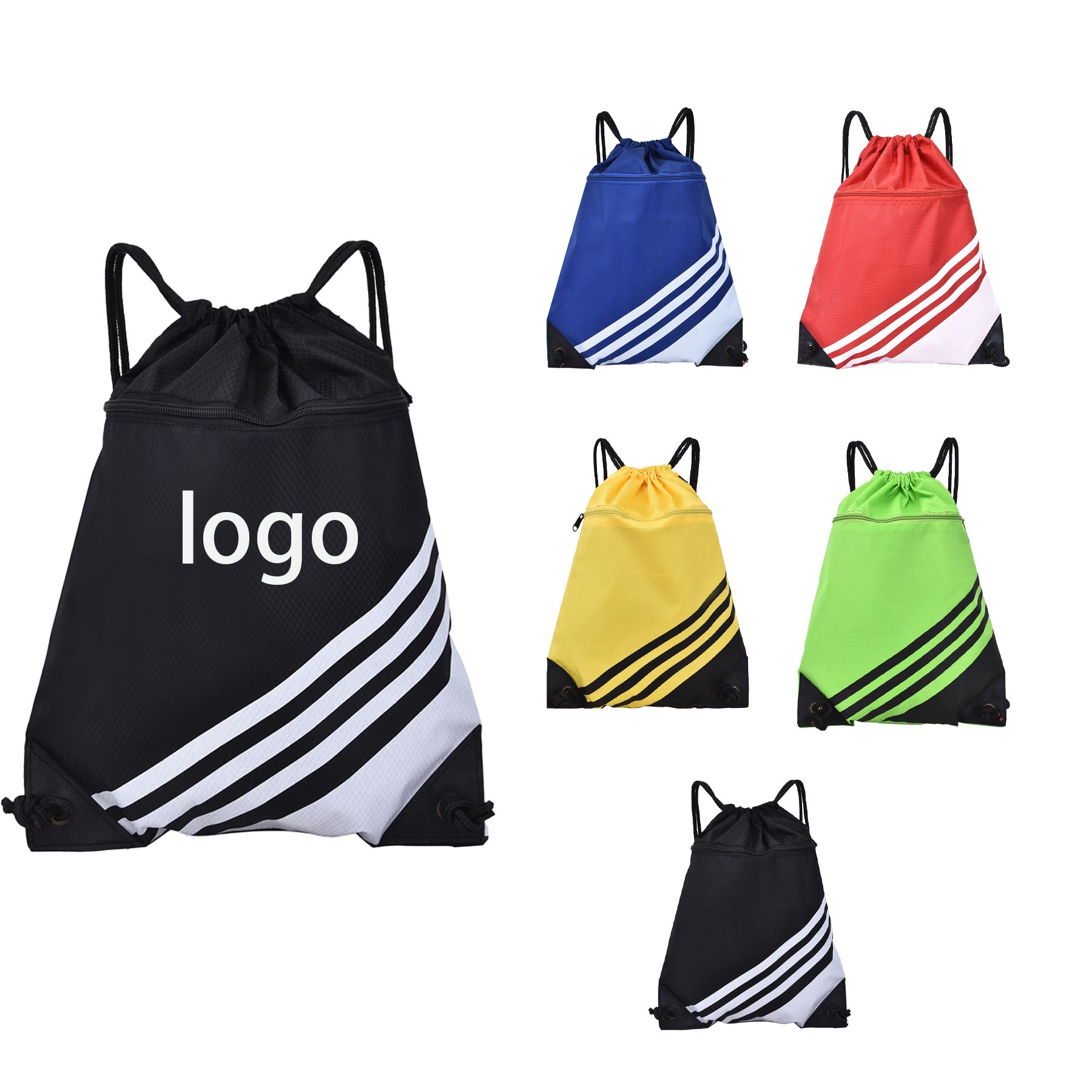 Drawstring Backpack Water Resistant String Bag