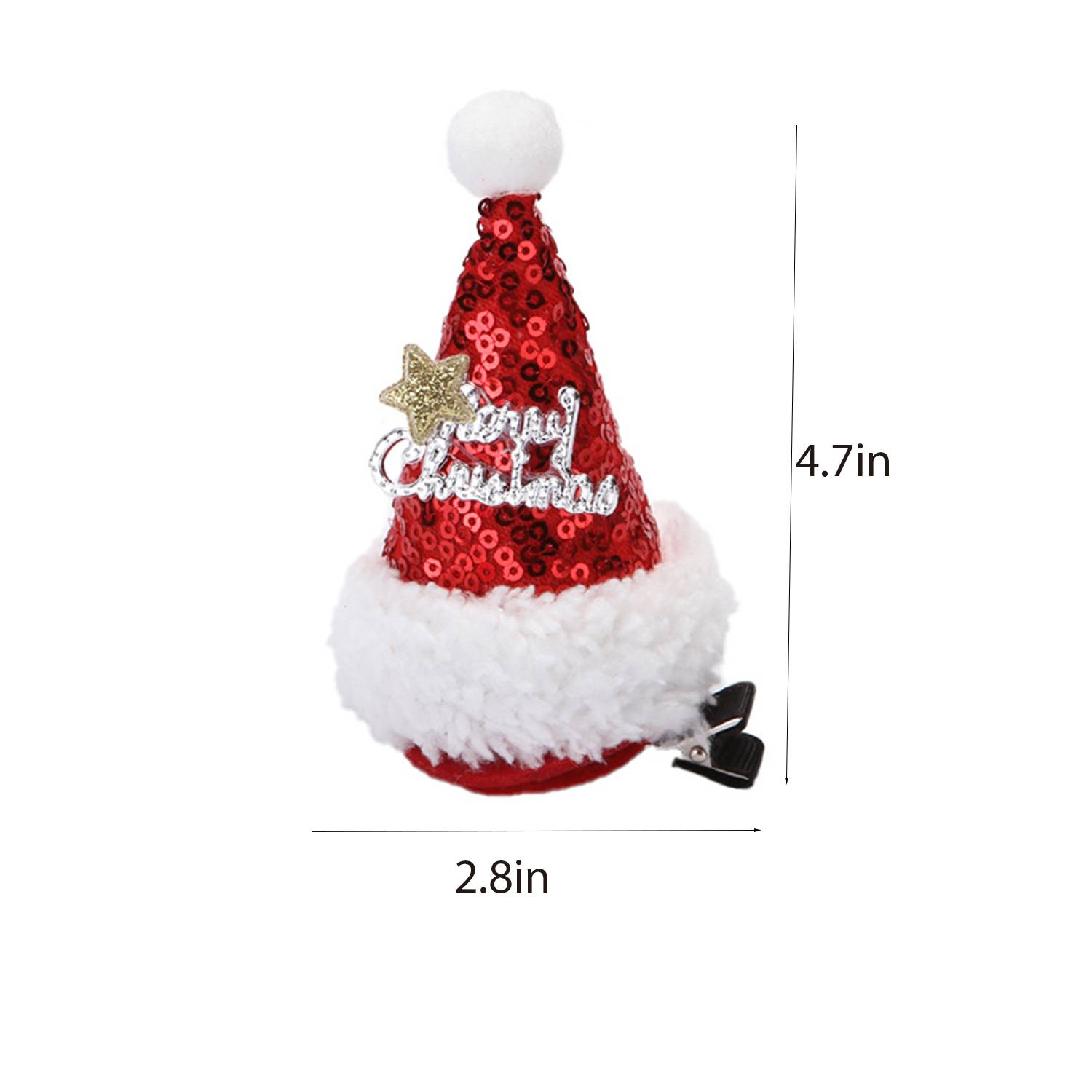Christmas Decoration Hair Clips Cute Headdress 3