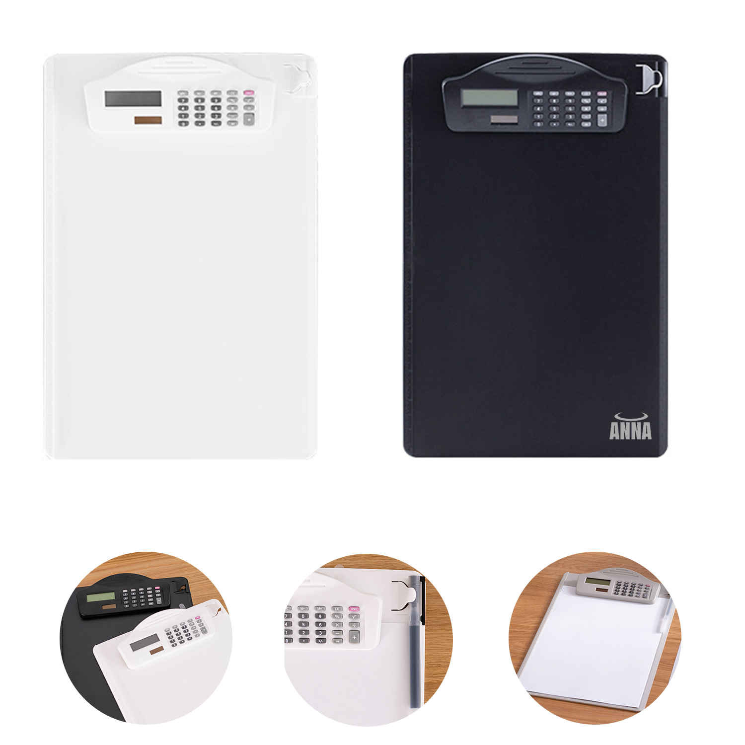 Plastic Clipboard With Calculator 2