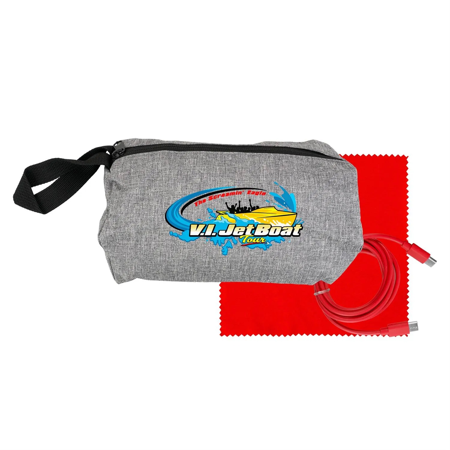 Travel C to C Cable & Cloth Set 7