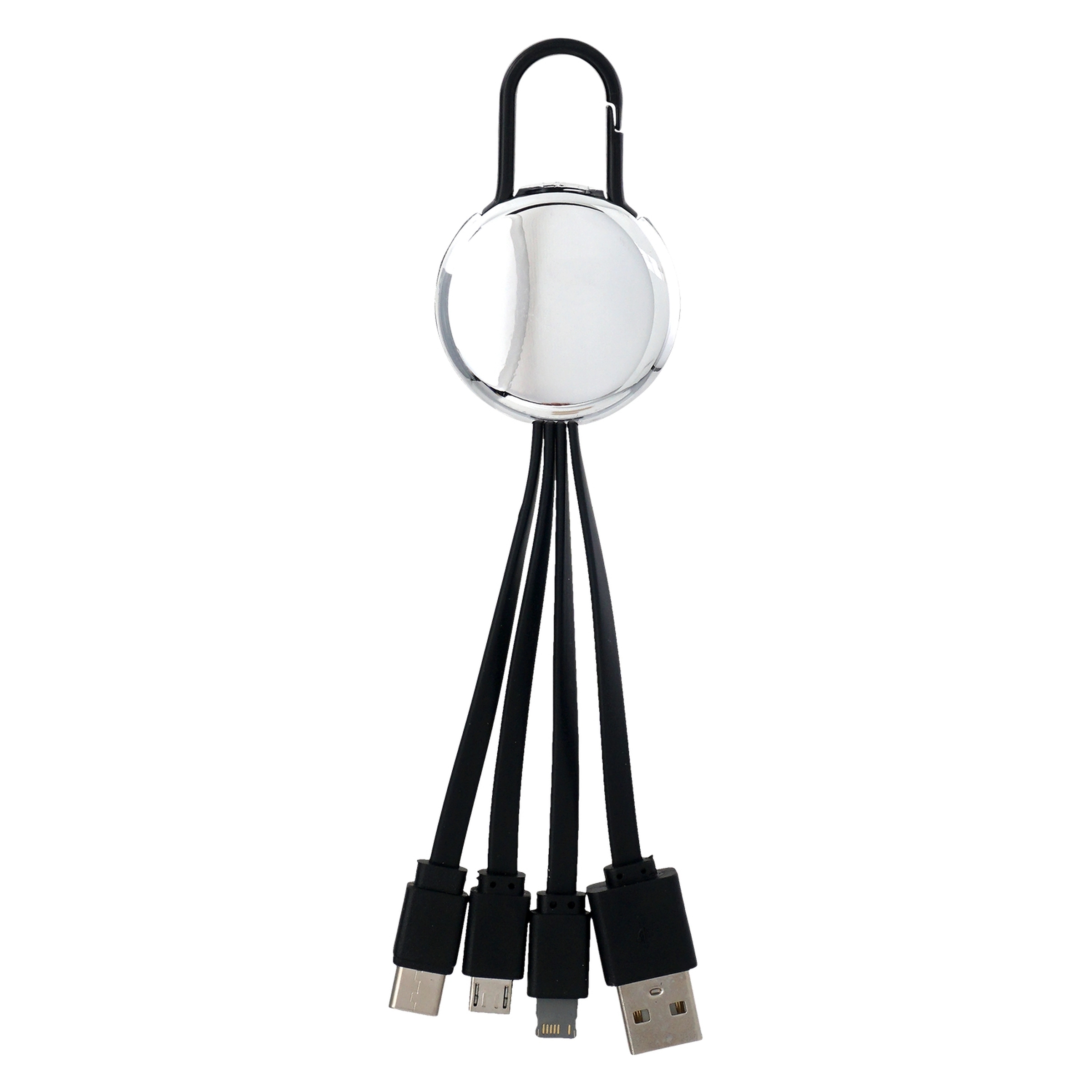 METALLIC EASY CLIP 3 IN 1 CHARGING CABLE 12