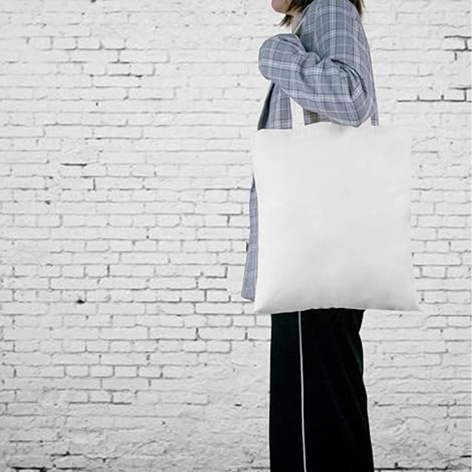 Lightweight Medium Reusable Grocery Shopping Cloth Bags, custom tote bag with logo imprint 2