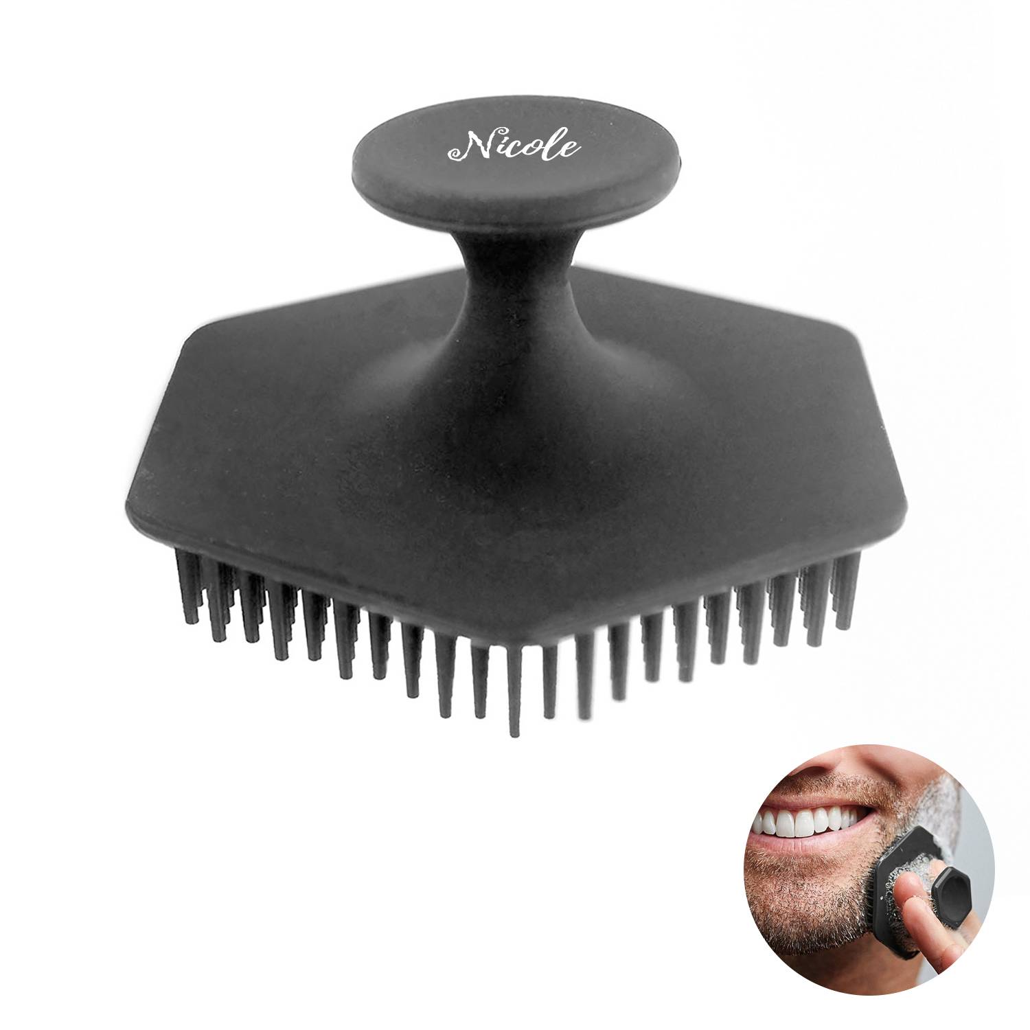 Silica Gel Facial Brush 5