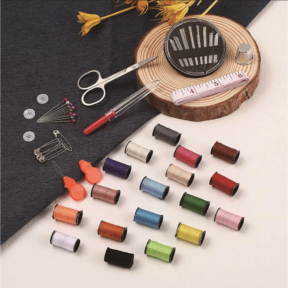 Portable Sewing Kit with Case and Premium Accessories 6