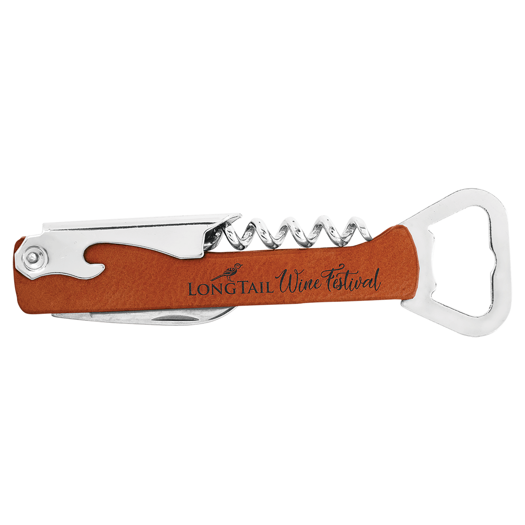 Laserable Leatherette Wine Bottle Opener 11