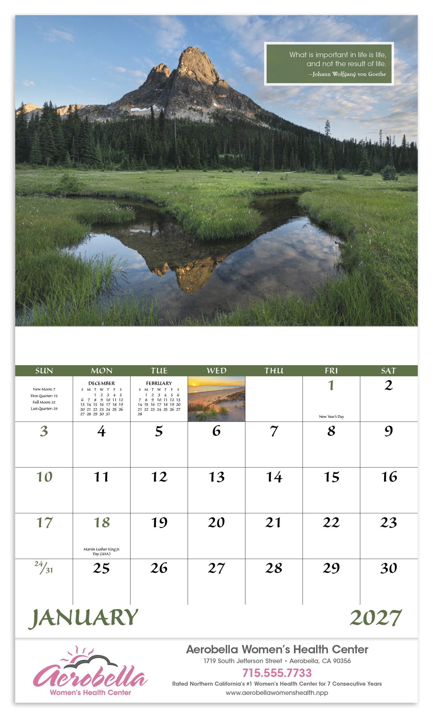 Good Value™ Inspirations for Life - Stapled Calendar 53