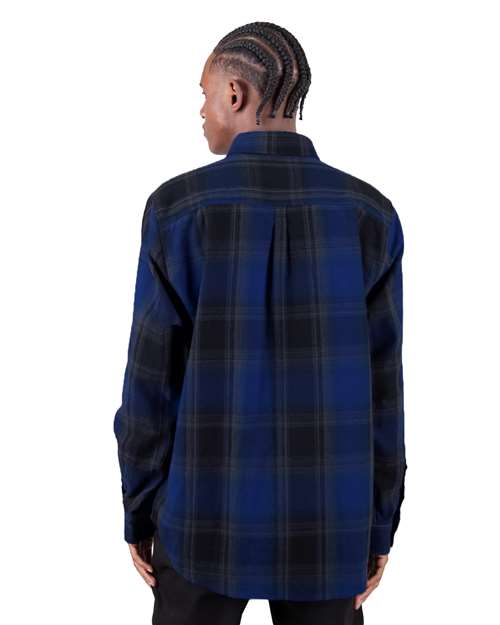 Unisex Plaid Flannel Overshirt - SHHFS 23