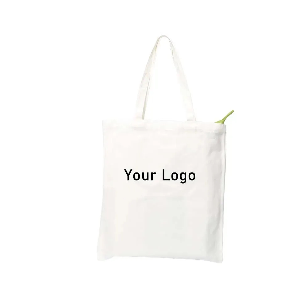 Extra Large Custom Cotton Canvas Tote Bag, custom tote bag with logo imprint 4