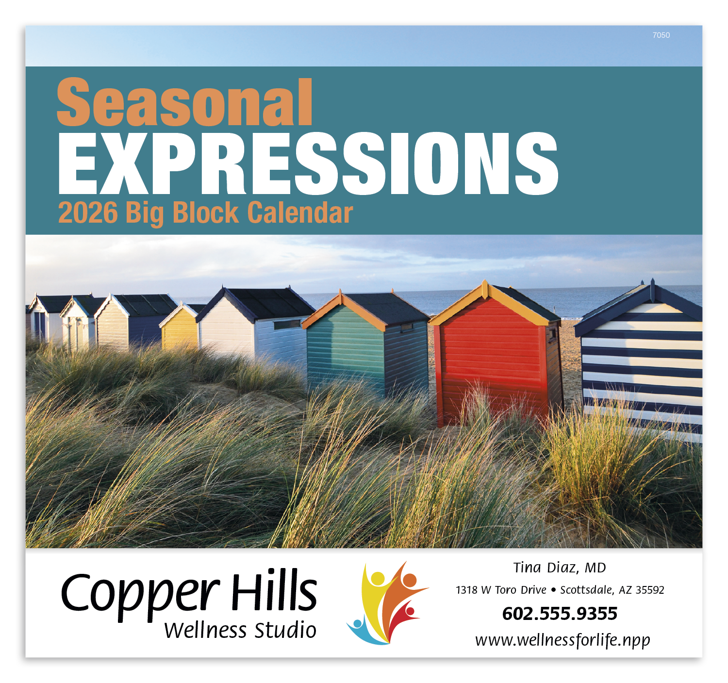 Good Value™ Seasonal Expressions Big Block - Stapled Calendar 11