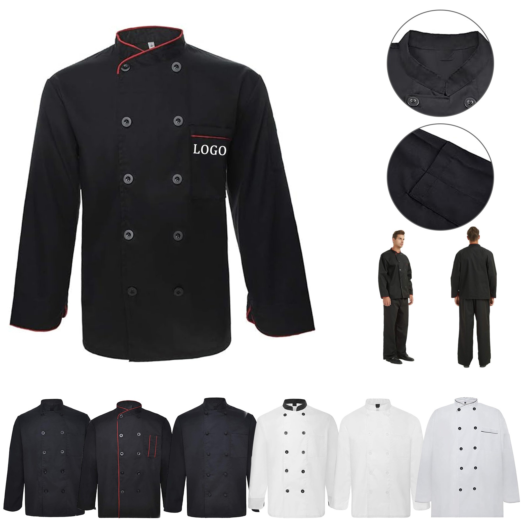 Long Sleeve Chef Jacket