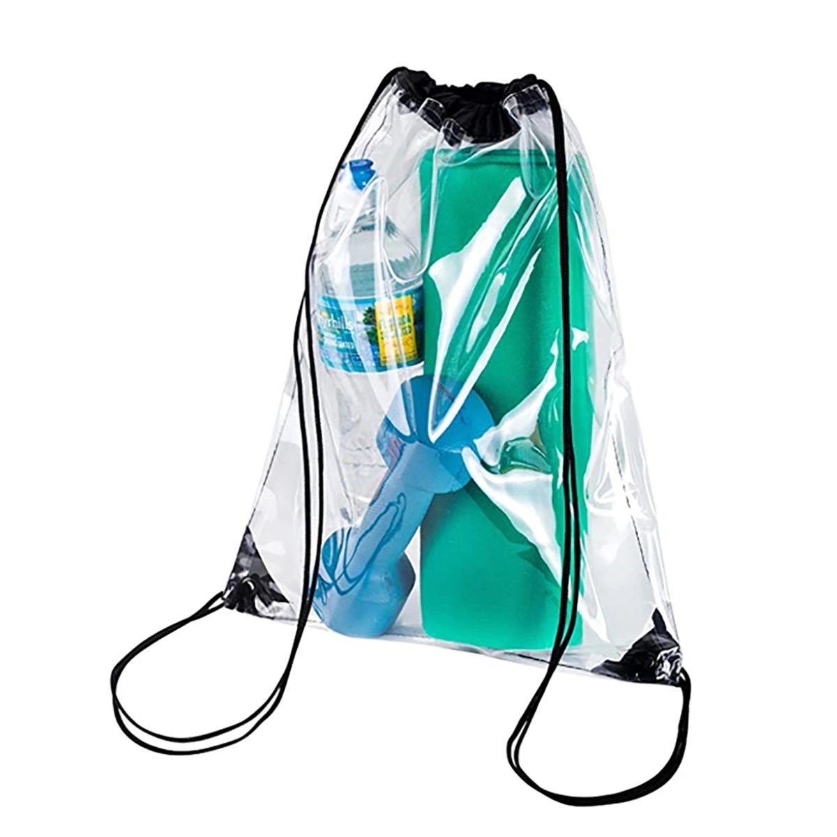Clear Pvc Drawstring Backpack 4
