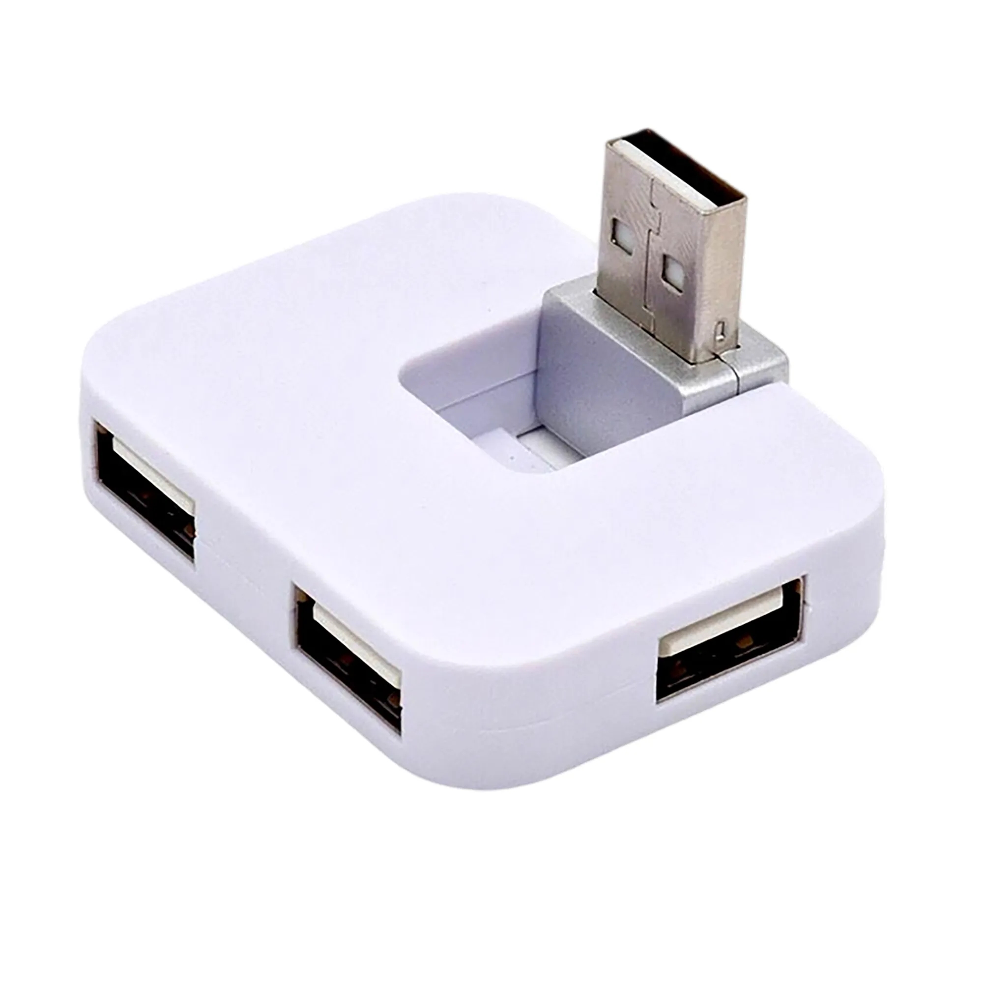 4-Port USB 2.0 Hub with Compact Design 3