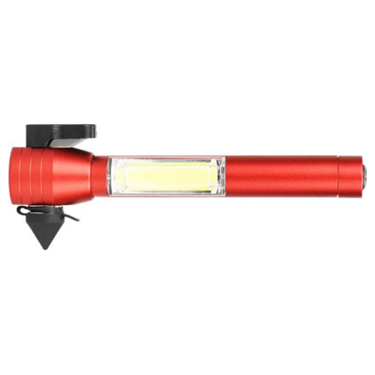 4-in-1 COB Flashlight with Breaker, Cutter & Magnet 17