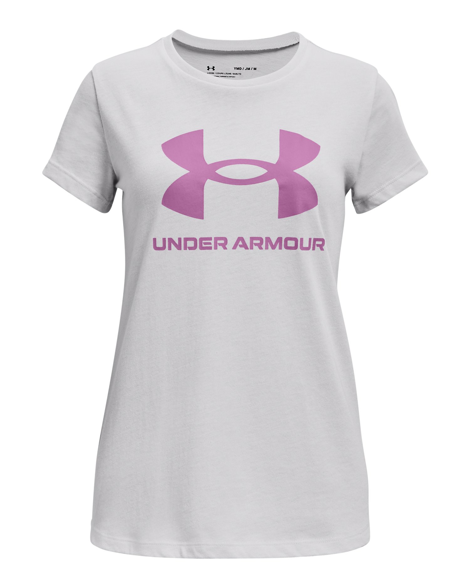 UA Graphic Girls' Short Sleeve 14