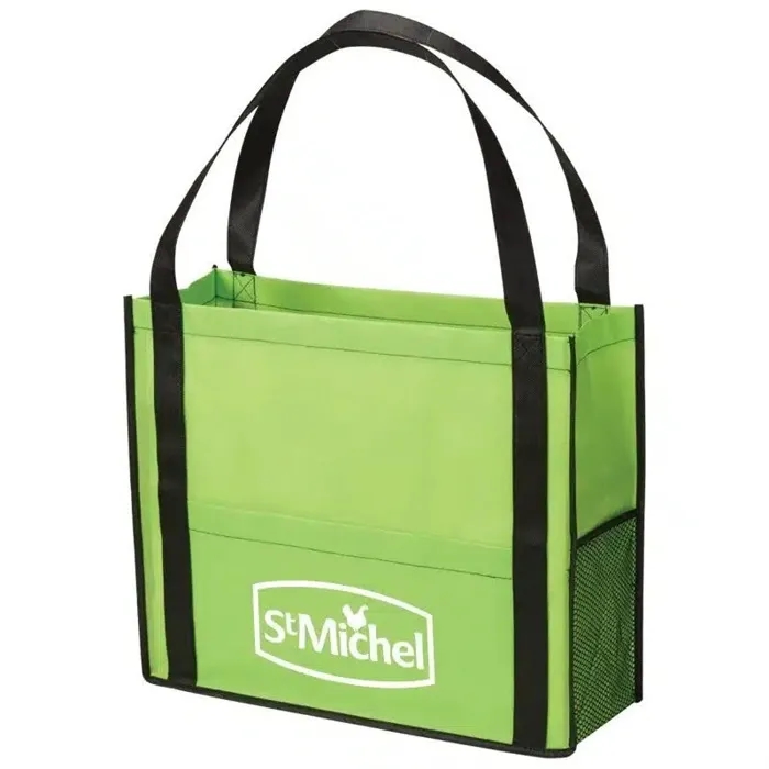 Non-Woven Tote with Mesh Pocket 2