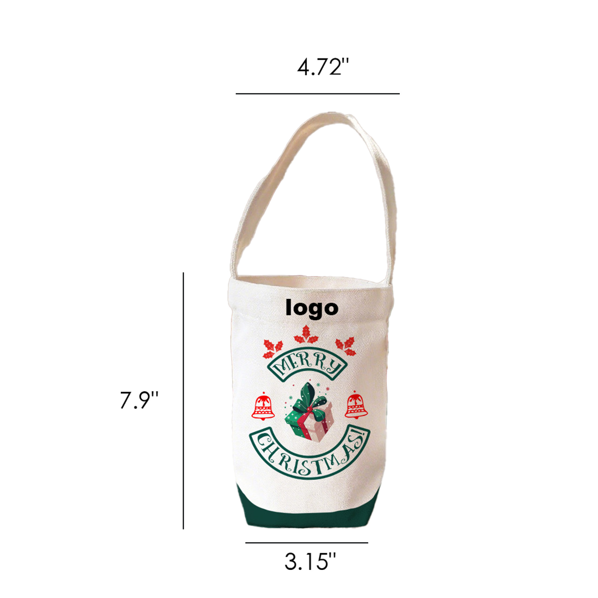 Christmas Handheld Canvas Vacuum Cup 1