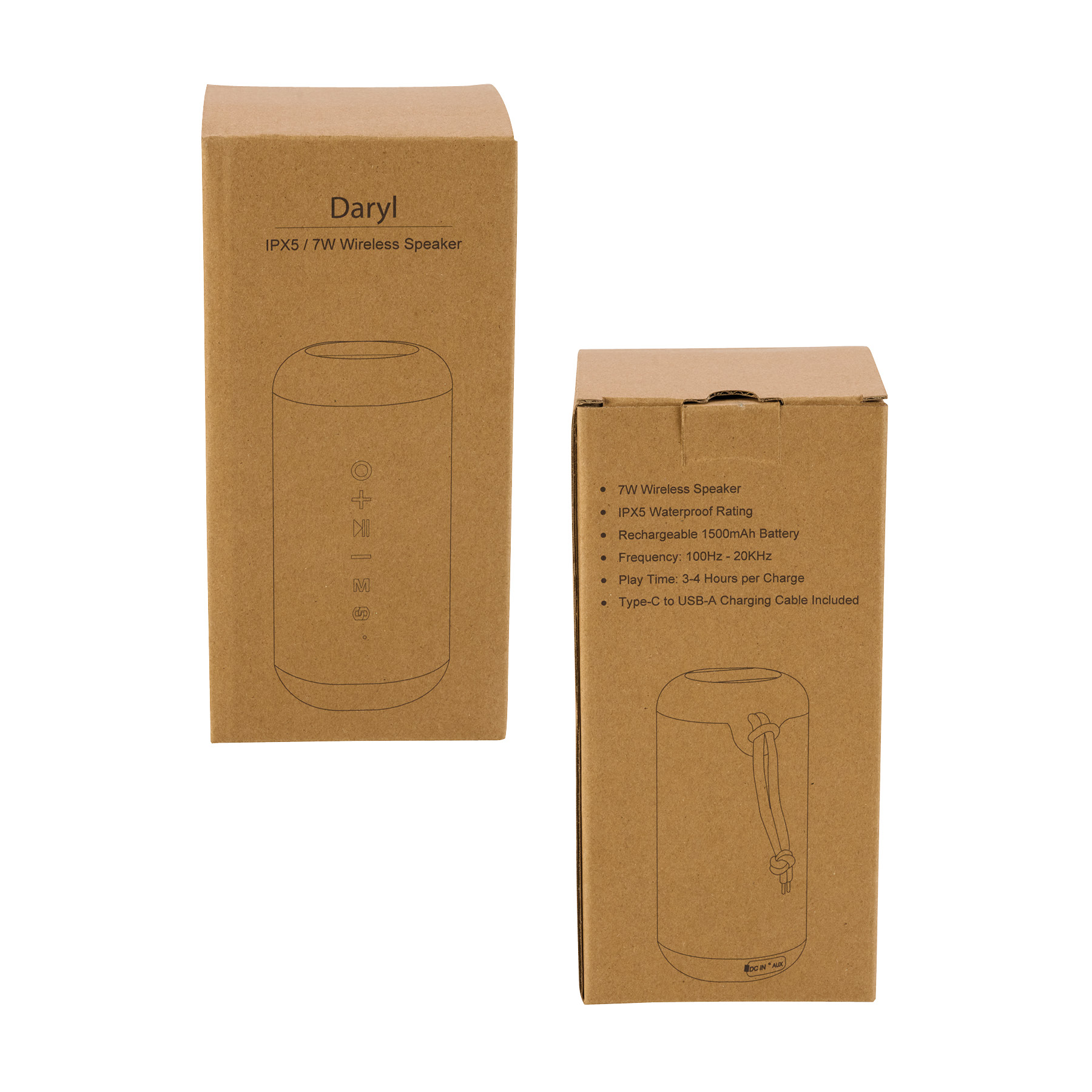 Daryl IPX5 / 7W Wireless Outdoor Speaker 12