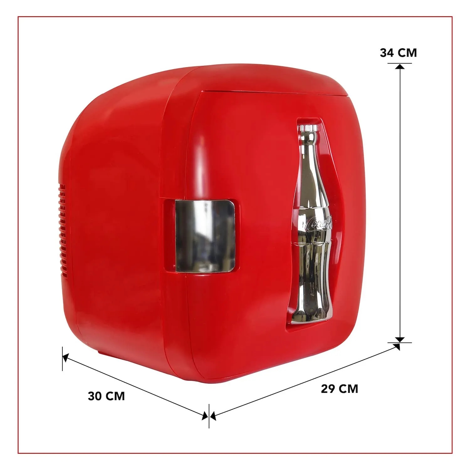 Coca Cola Heritage Coke 7.9L 12 Can Portable Mini Fridge 4