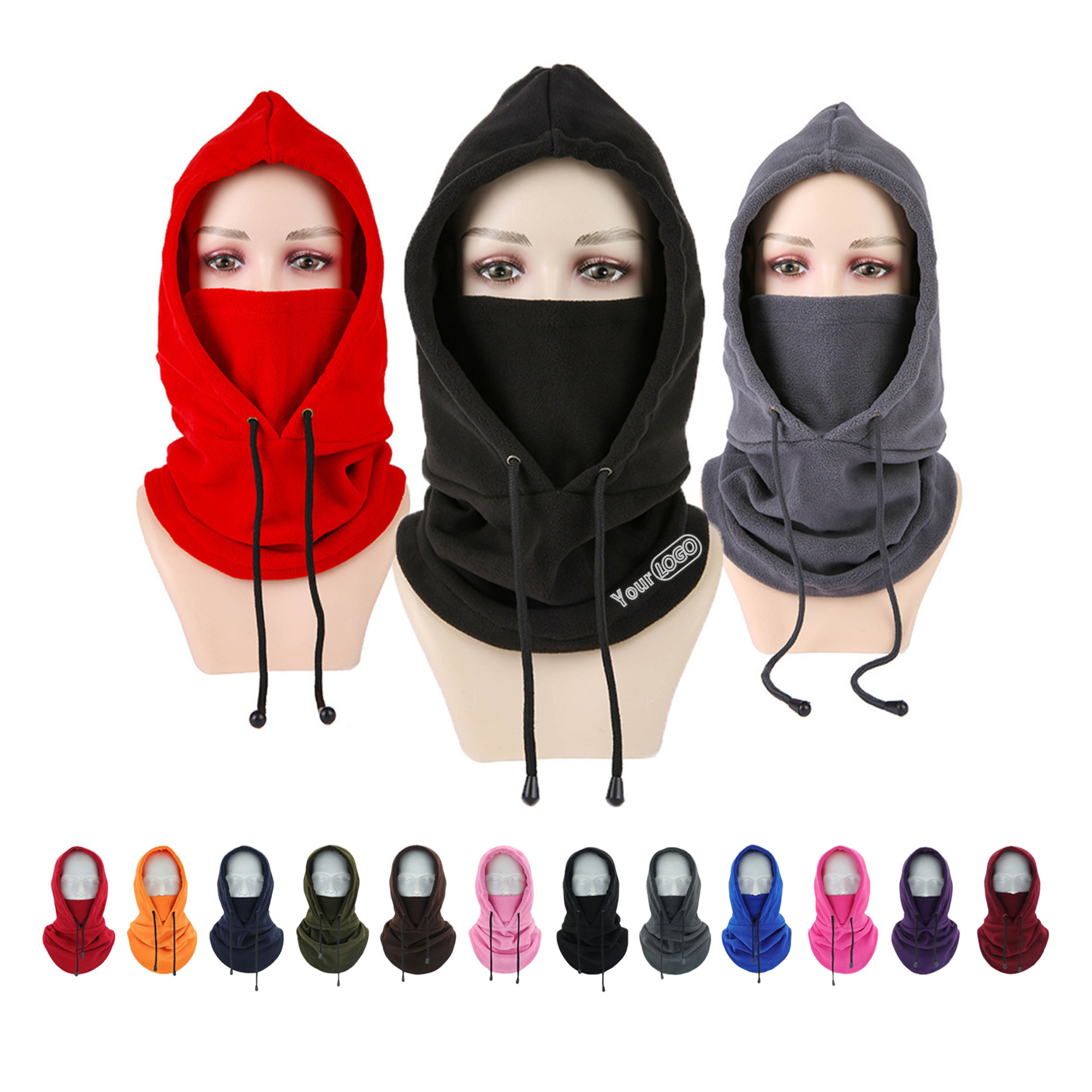 Custom Logo Unisex Balaclava Hood Mask 2