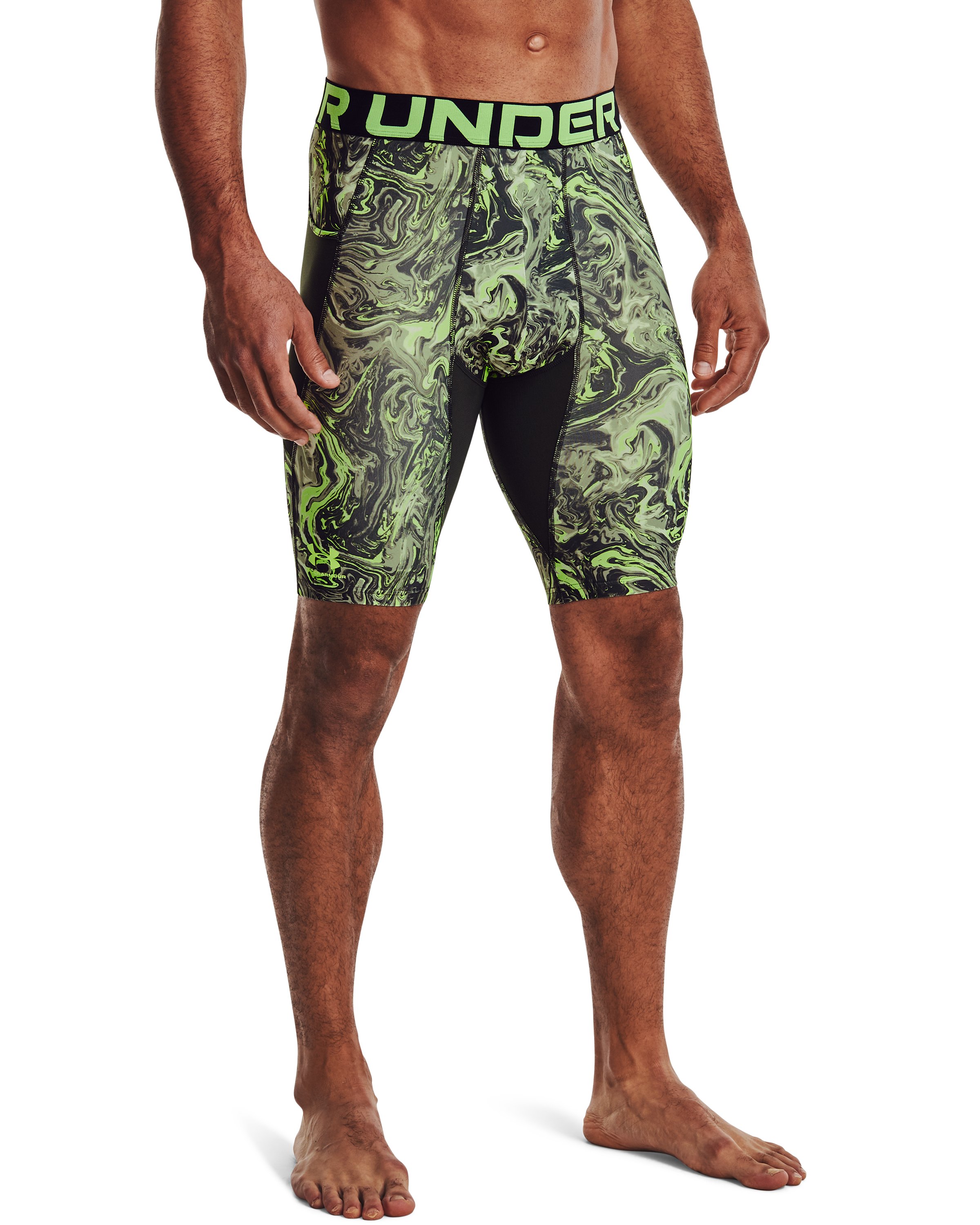HeatGear Printed Men's Long Shorts 3