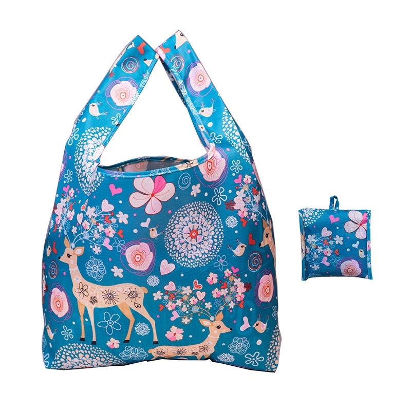 Custom Folding Oxford Fabric Shopping Bag, custom tote bag with logo imprint 13