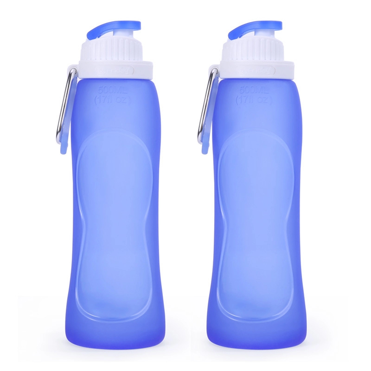 17oz Collapsible Water Bottle with Clip 4