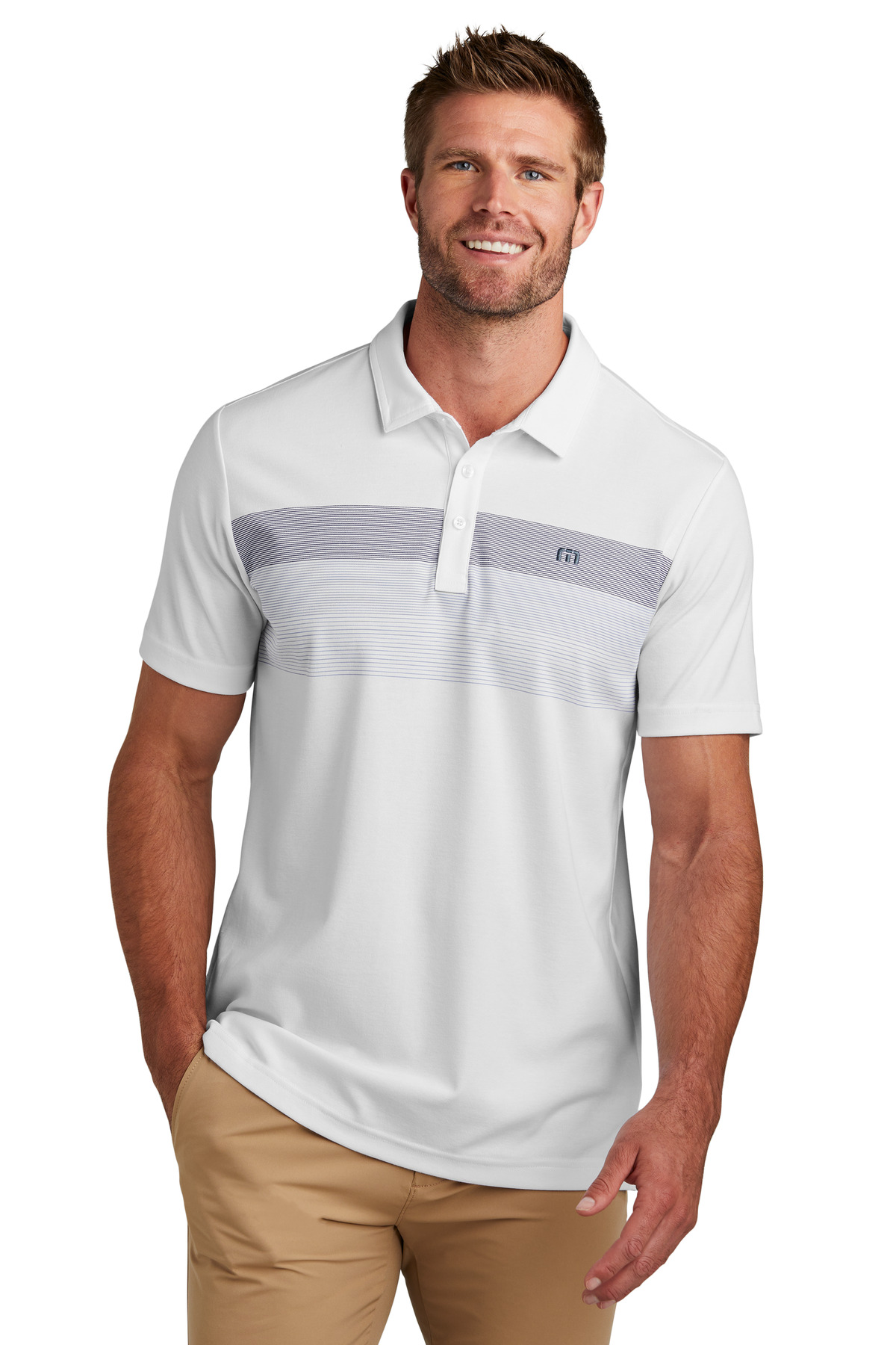 TravisMathew® Coastal Chest Stripe Polo 4
