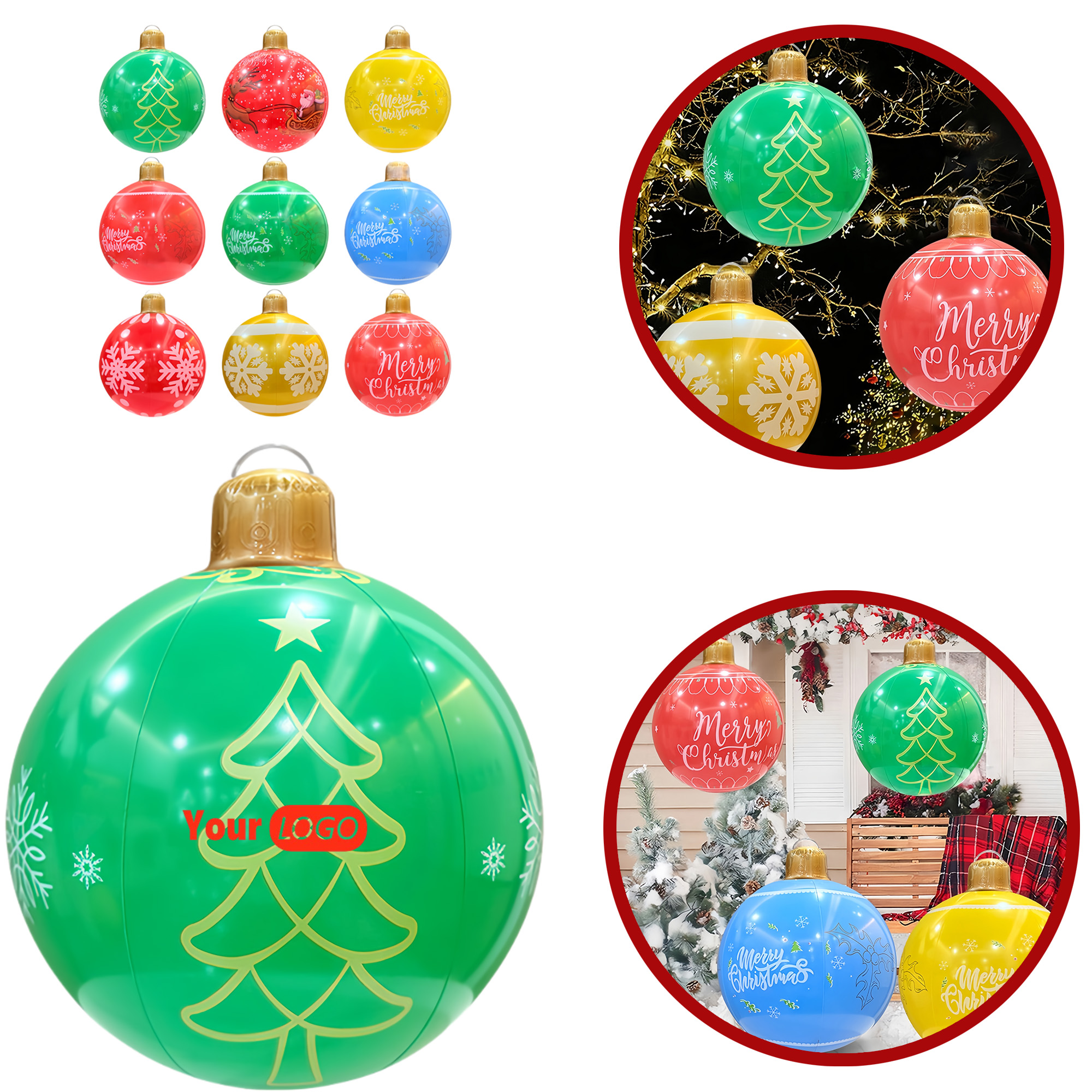 Christmas Party Inflatable Balloon Decorations 2
