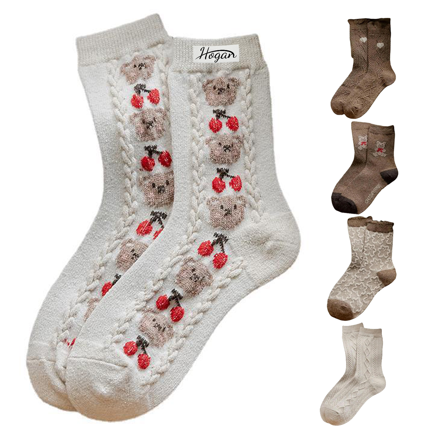 Cute Bear Socks 1