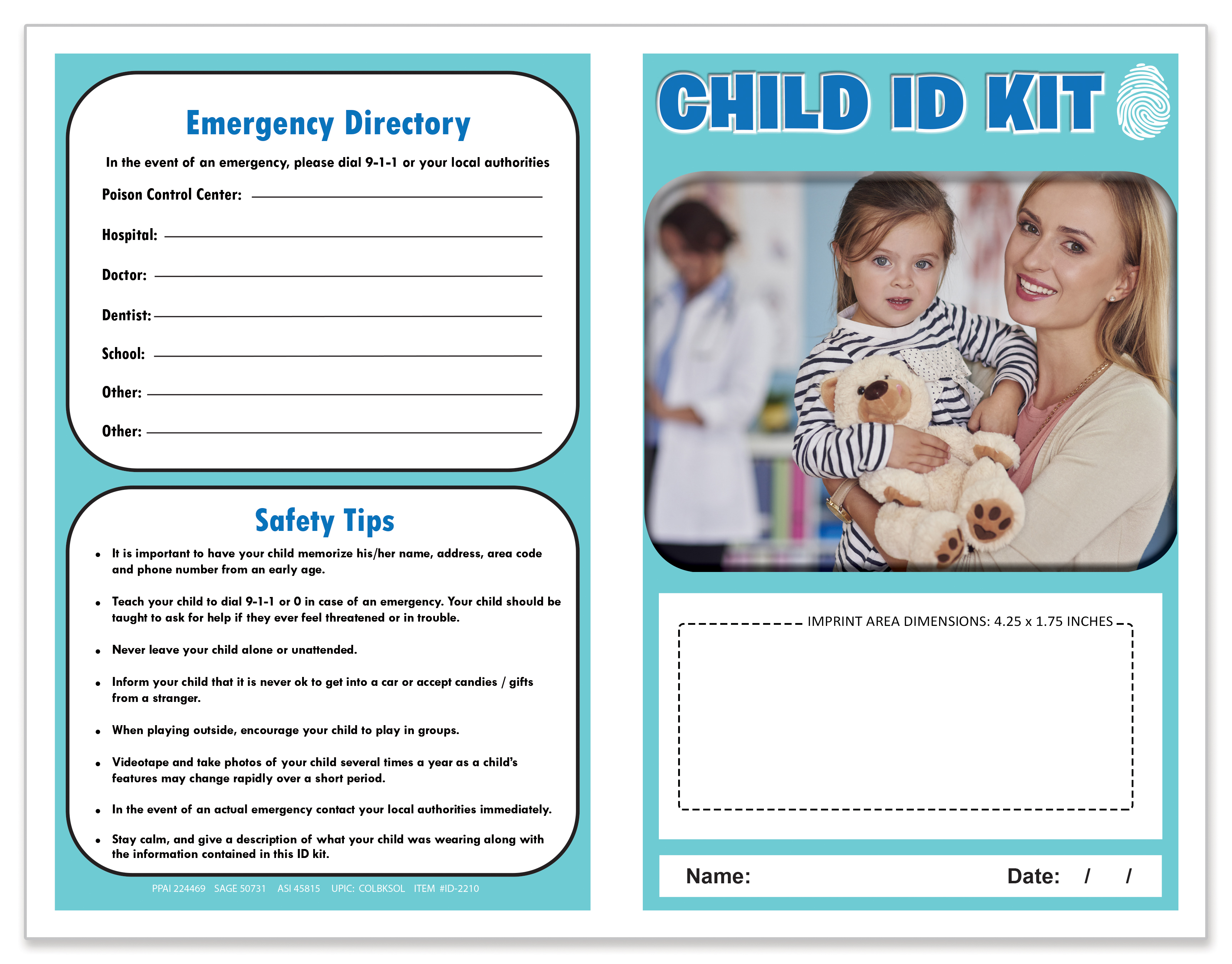 CHILD ID SAFETY KIT - Healthcare 3