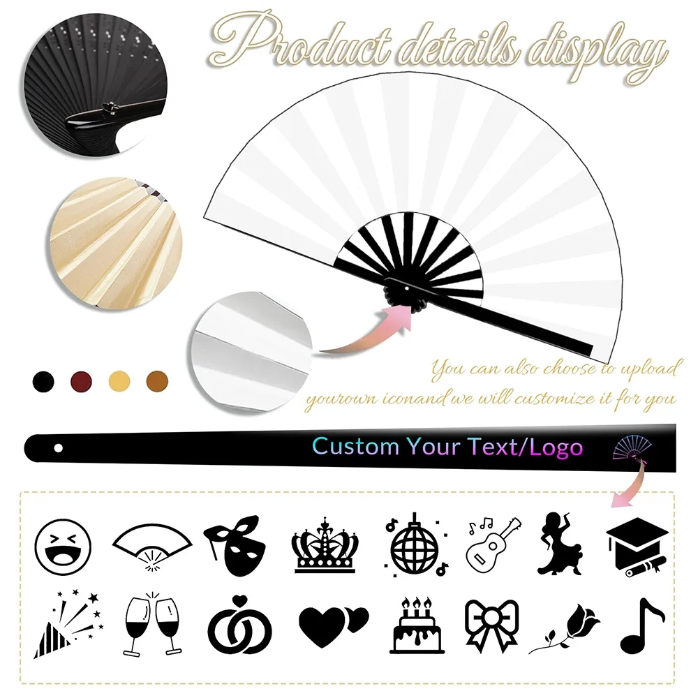 Boots on the Ground Hand Fan for Line Dancing Foldable 1