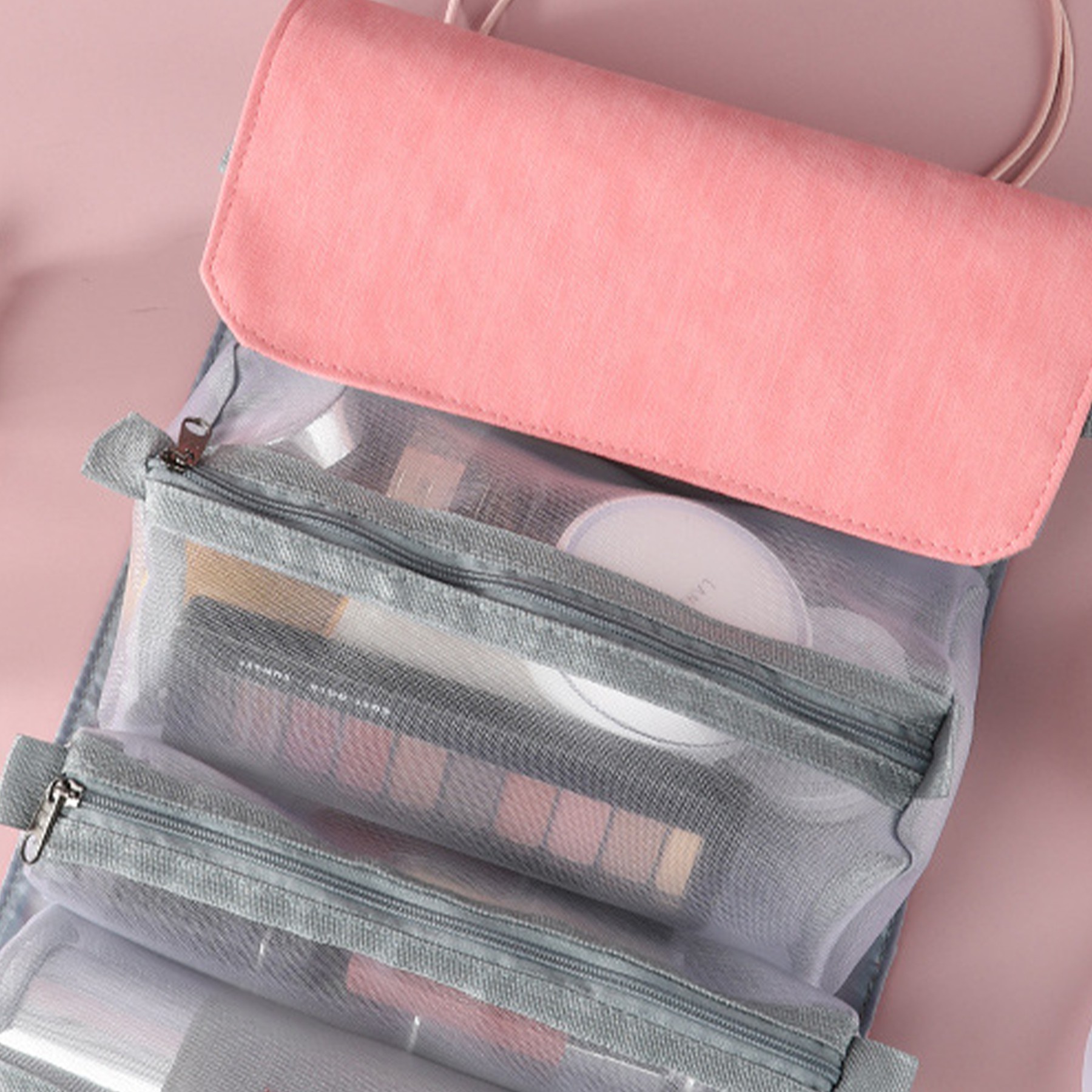 Detachable Folding Makeup Bag 2