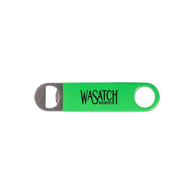 Vinyl Wrapped Paddle Style Bottle Opener 1