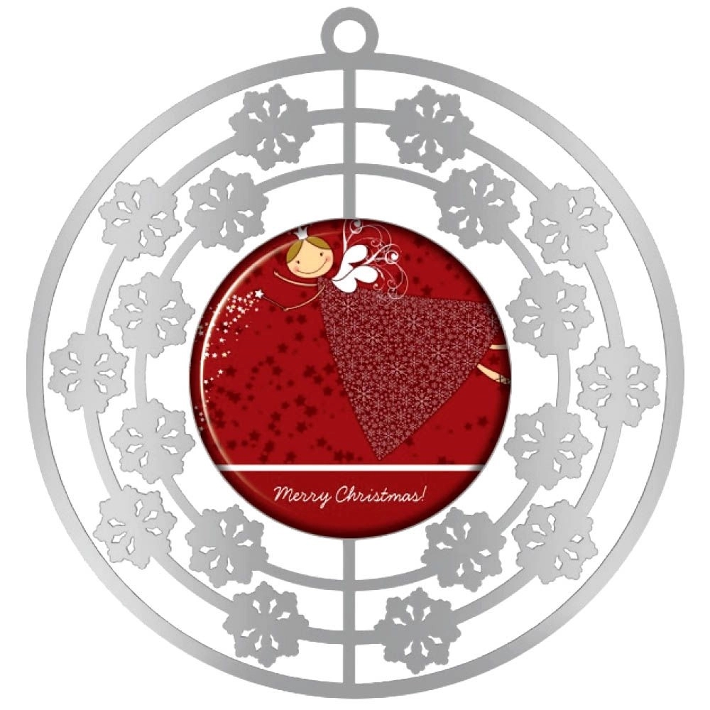 Spinner Holiday Ornament - 3D SNOW 2
