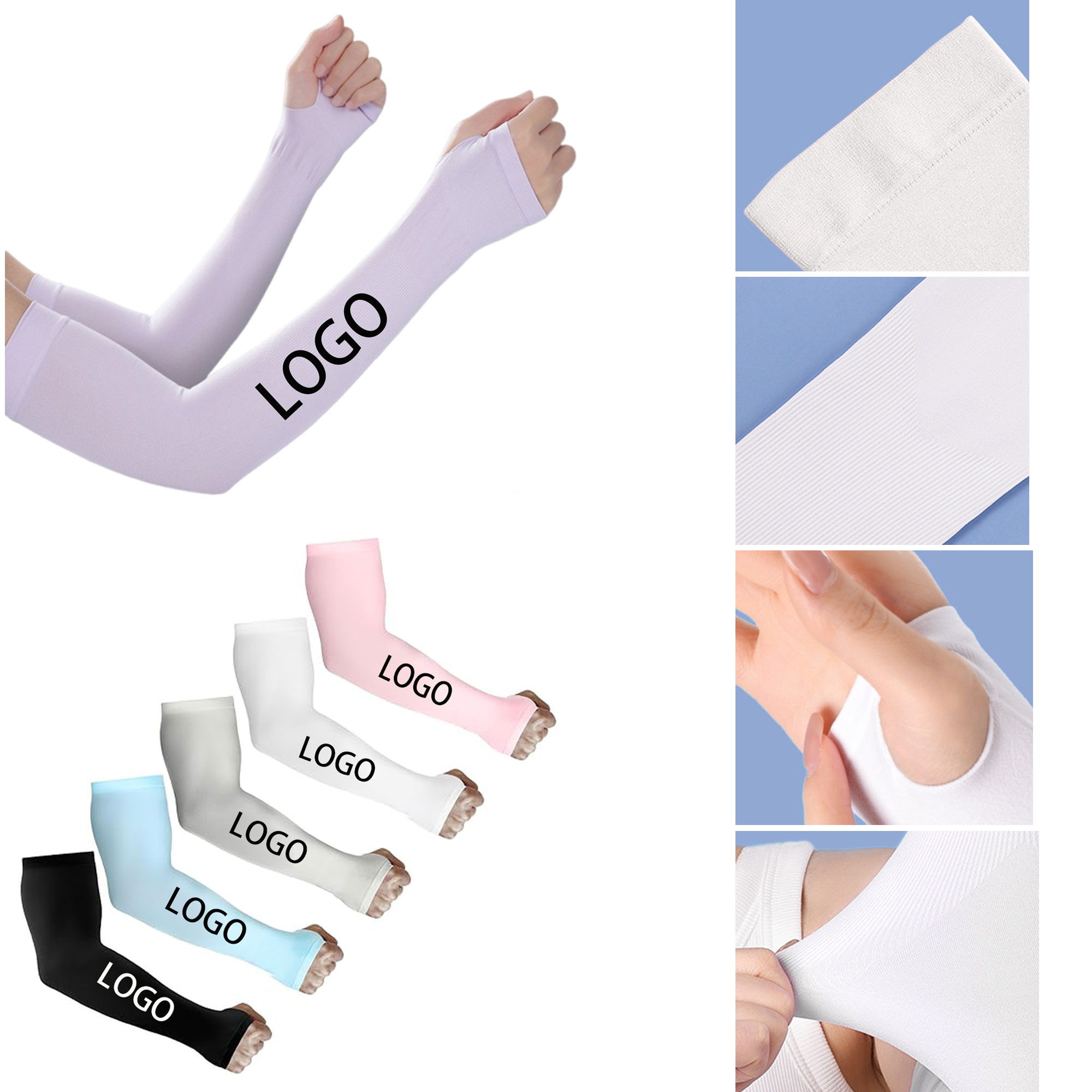Anti Sunscreen Ice Silk Arm Sleeve 2